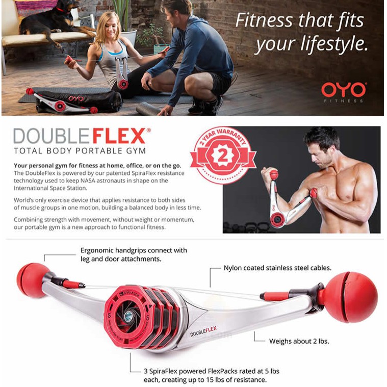 OYO Doubleflex exercise good equipment