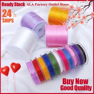 1Roll Transparent Elastic Crystal Line Beading Cords String Wire Thread for  Jewelry Making DIY Necklace Bracelet Accessories