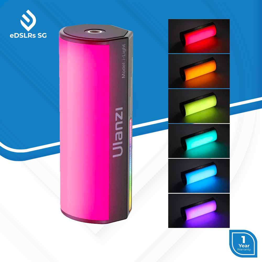 ULANZI i-Light Compact Magnetic RGB LED Tube Light | Shopee Singapore