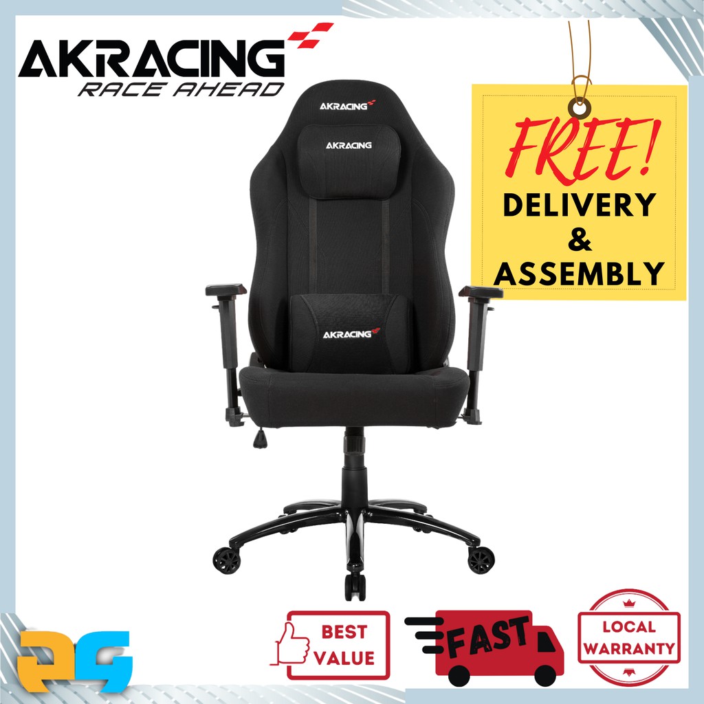 AKRacing Opal Gaming Chair Ergonomic Fabric for Gaming Office