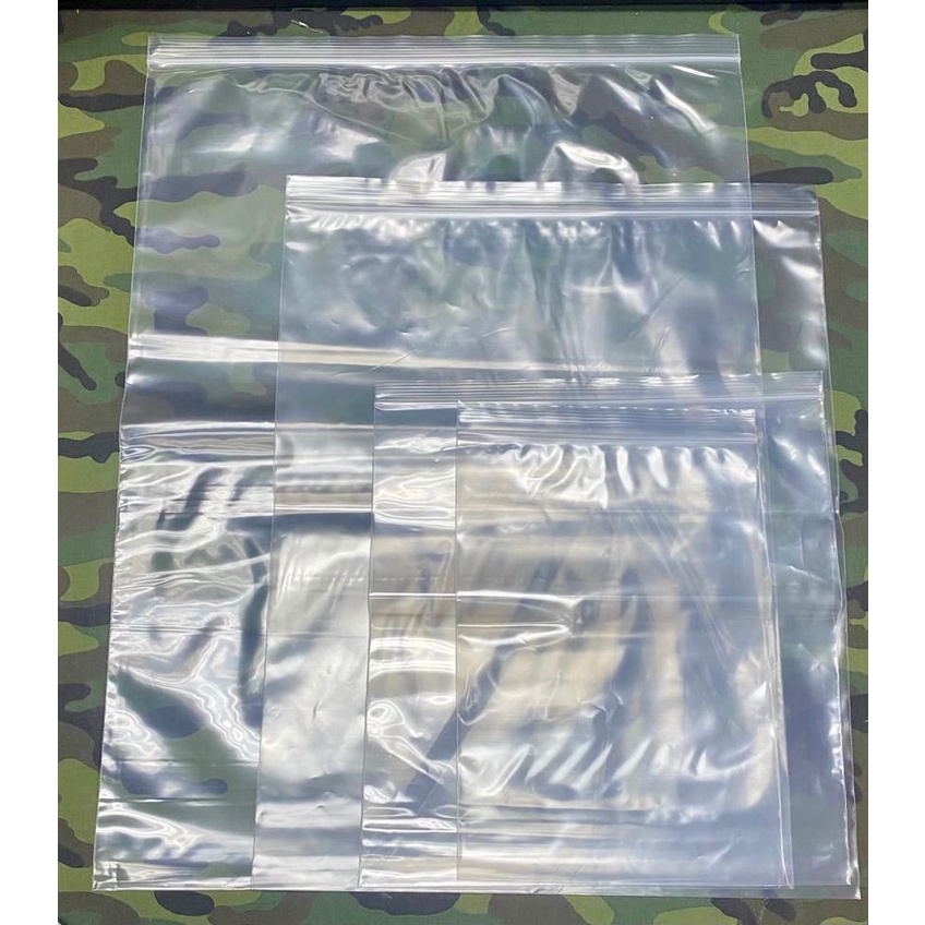 Army NS BMT Reservist NS 10 Pack Zip lock / Food Grade Zip Lock Plastic