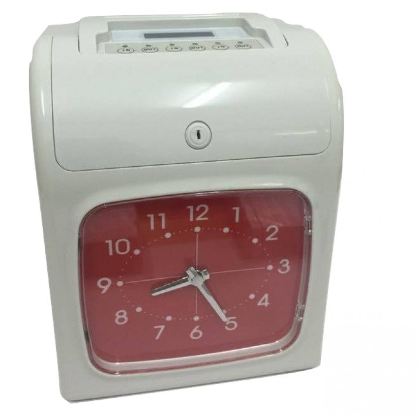 Fully Auto Time Clock Recorder Punch Card Machine | Shopee Singapore