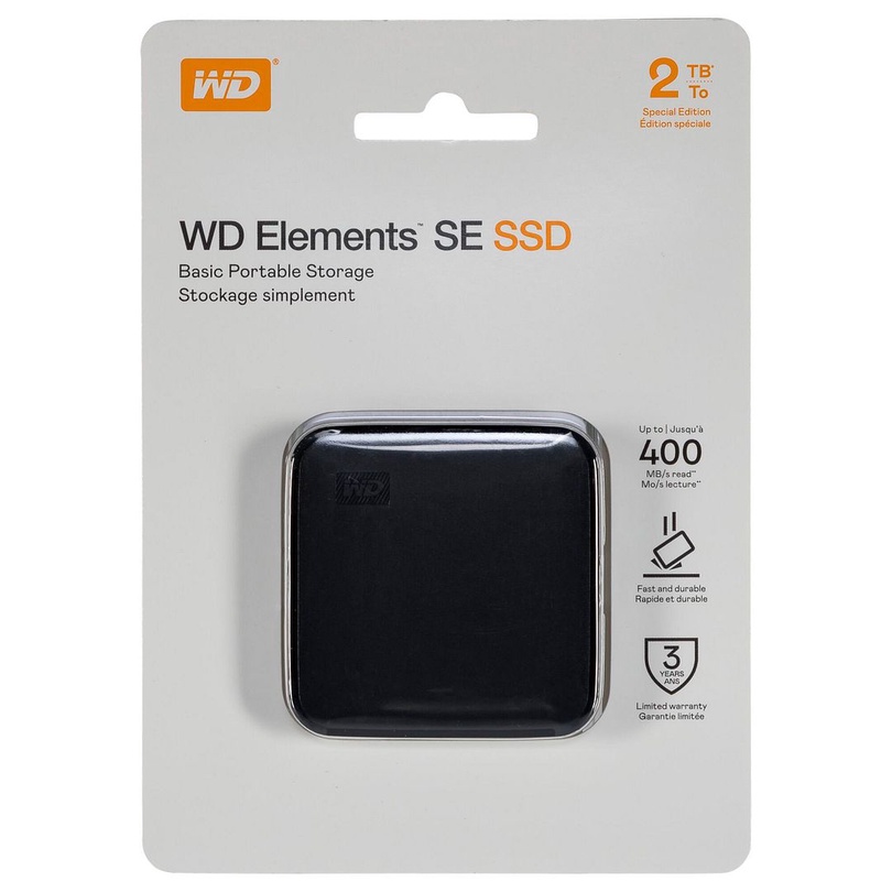 未開封】WD Elements SE SSD 2TB Western Digital ポータブル