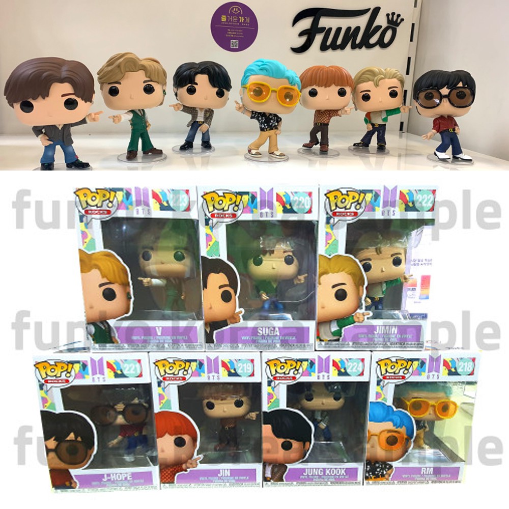 Bts funko pop sales dolls