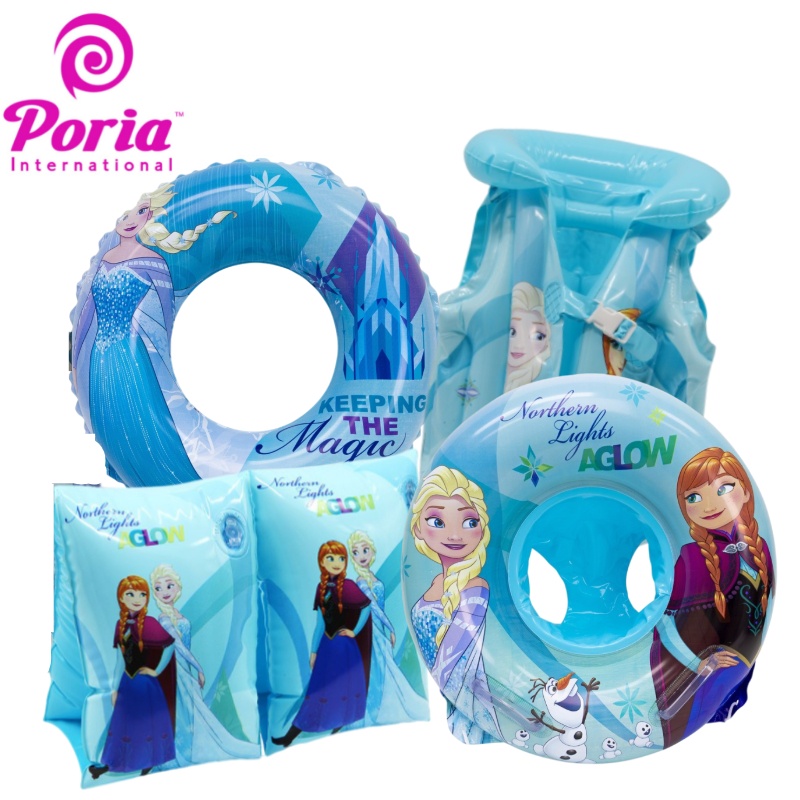 PORIA Disney Princess Frozen Elsa Blue Kids Children Inflatable ...