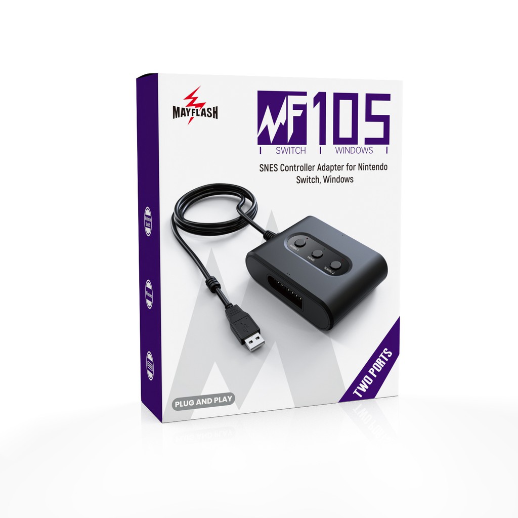 Mayflash SNES Controller Adapter for Nintendo Switch/Windows | Shopee ...