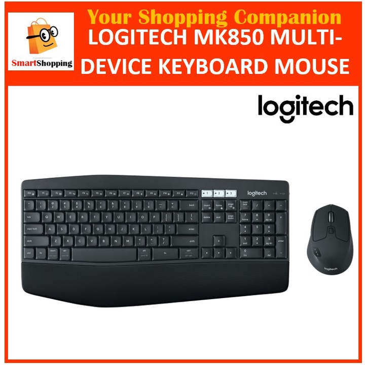 (Original) Logitech MK850 Performance Wireless Keyboard and Mouse Combo ...