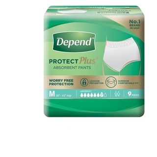 Depend Protect Plus Pants/ Protect Tape – Single Packs (Pants & Tape M/L)