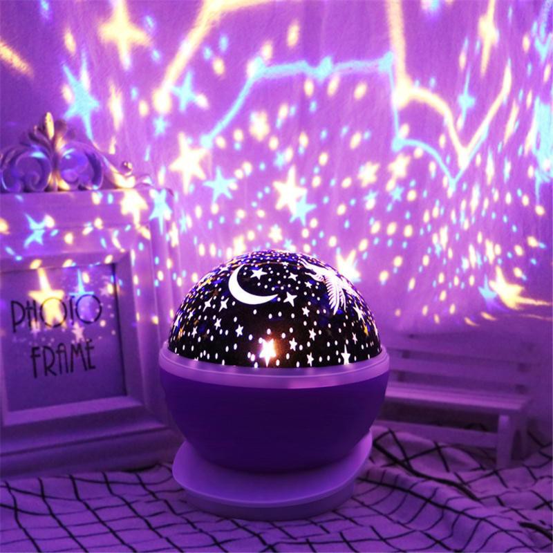 LED Projector Night Light Star Light Starry Sky projection Atmosphere Lamp Bedroom decoration