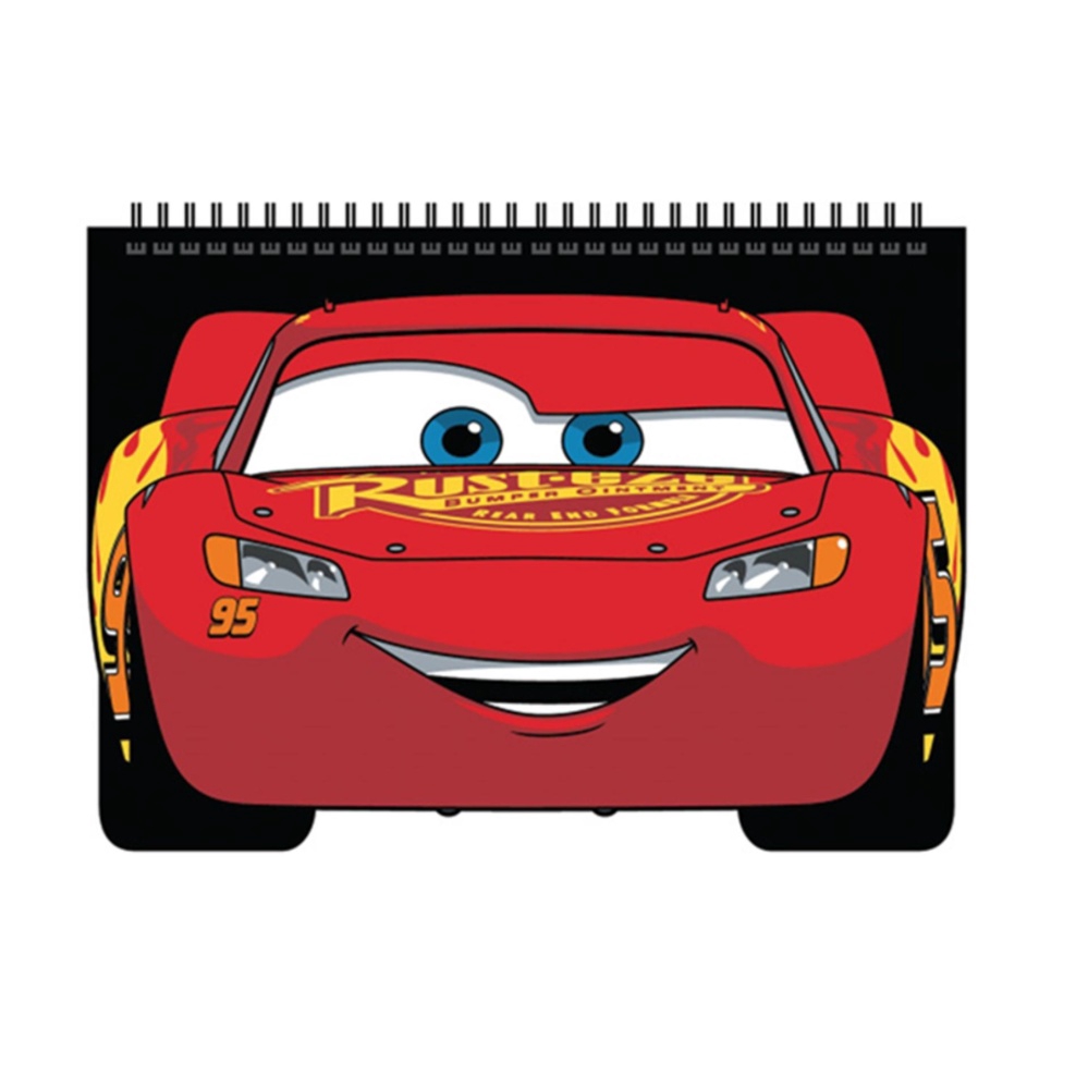 Disney Pixar Cars 3 Wire O Notebook - Black Colour | Shopee Singapore