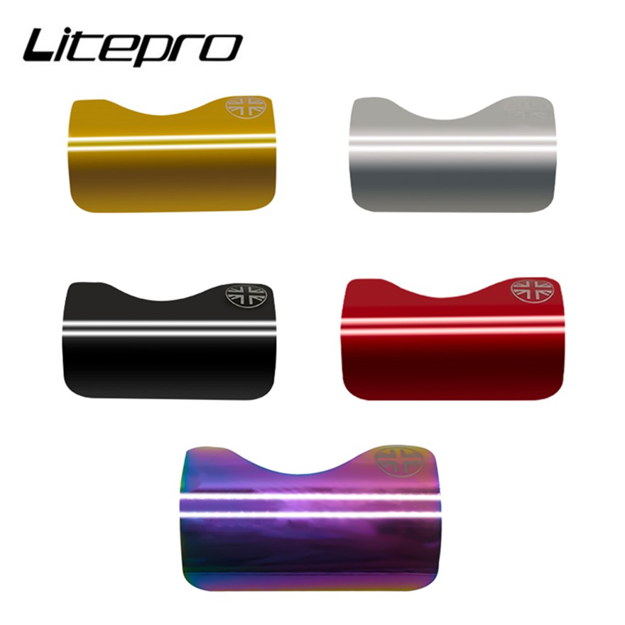 LiteproBMX Bicycle Crank Bracket Protection Aluminum Alloy Sticker ...