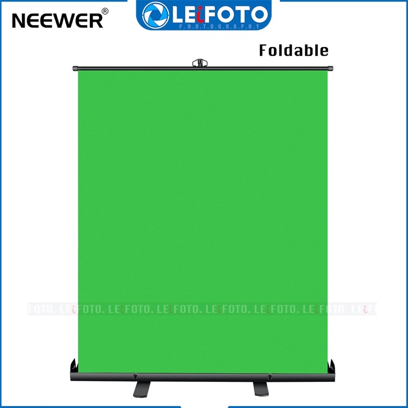 Neewer Green Screen Pullup Style with AutoLocking Frame Backdrop