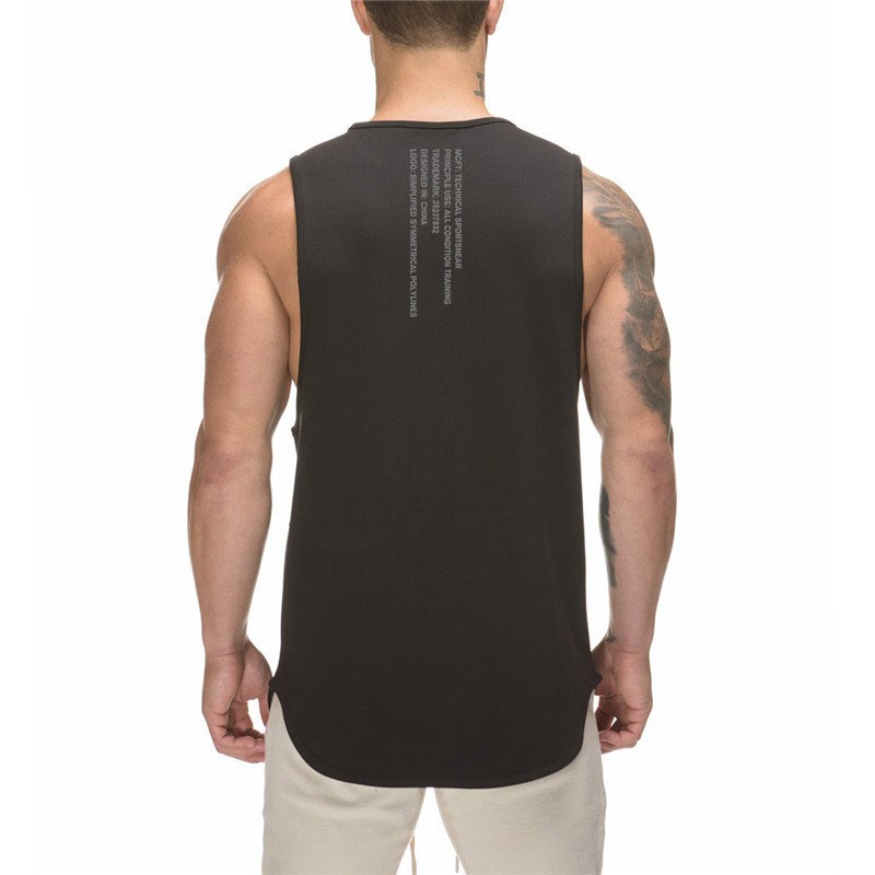 Mens Fashion Causal Tank Tops Sleeveless Mens Wear Sports Running ...