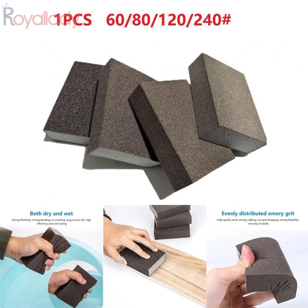 Sponge Sand Block Fit For Wood/paint/metal Reusable Sandpaper High Quality