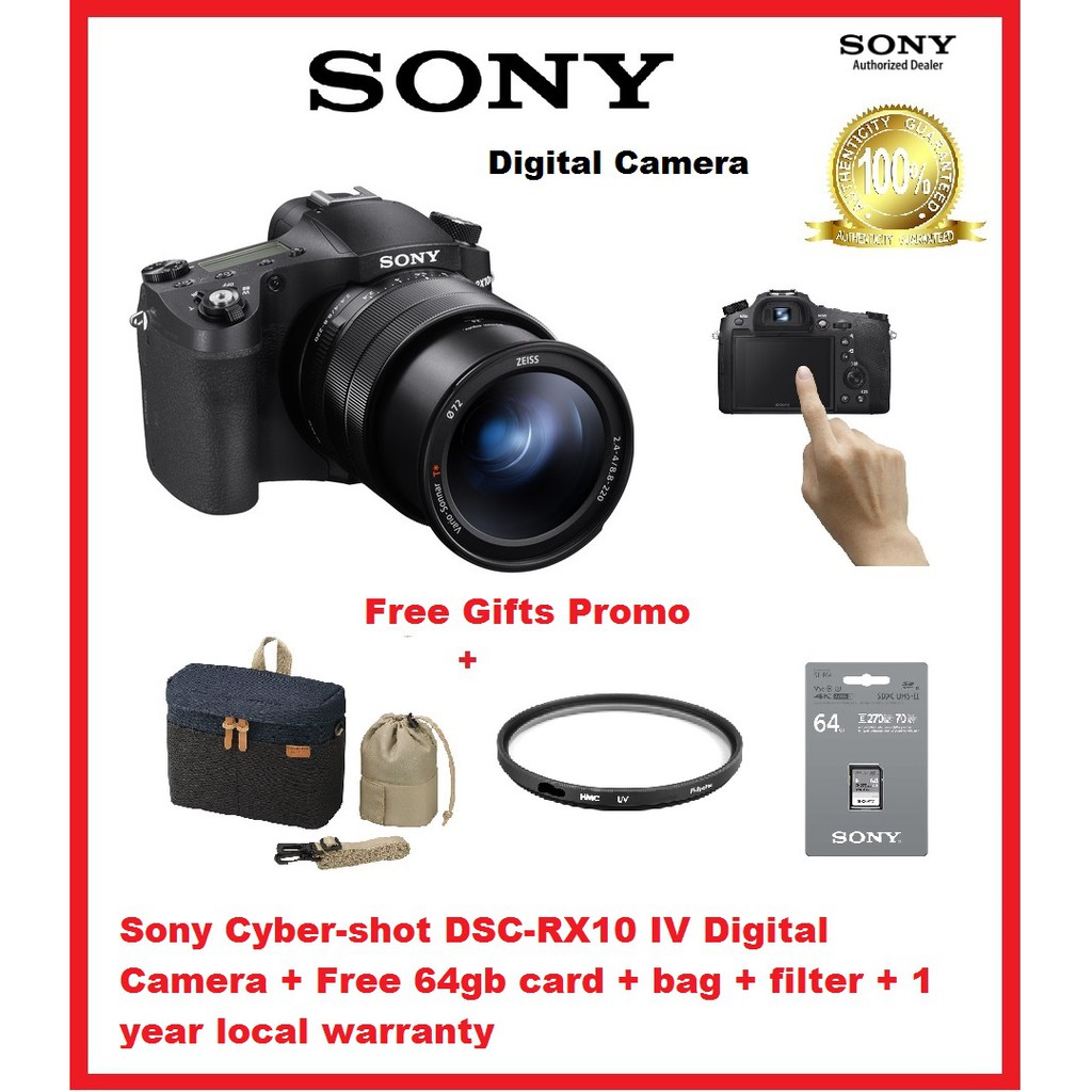 Sony Cyber-shot DSC-RX10 IV Digital Camera