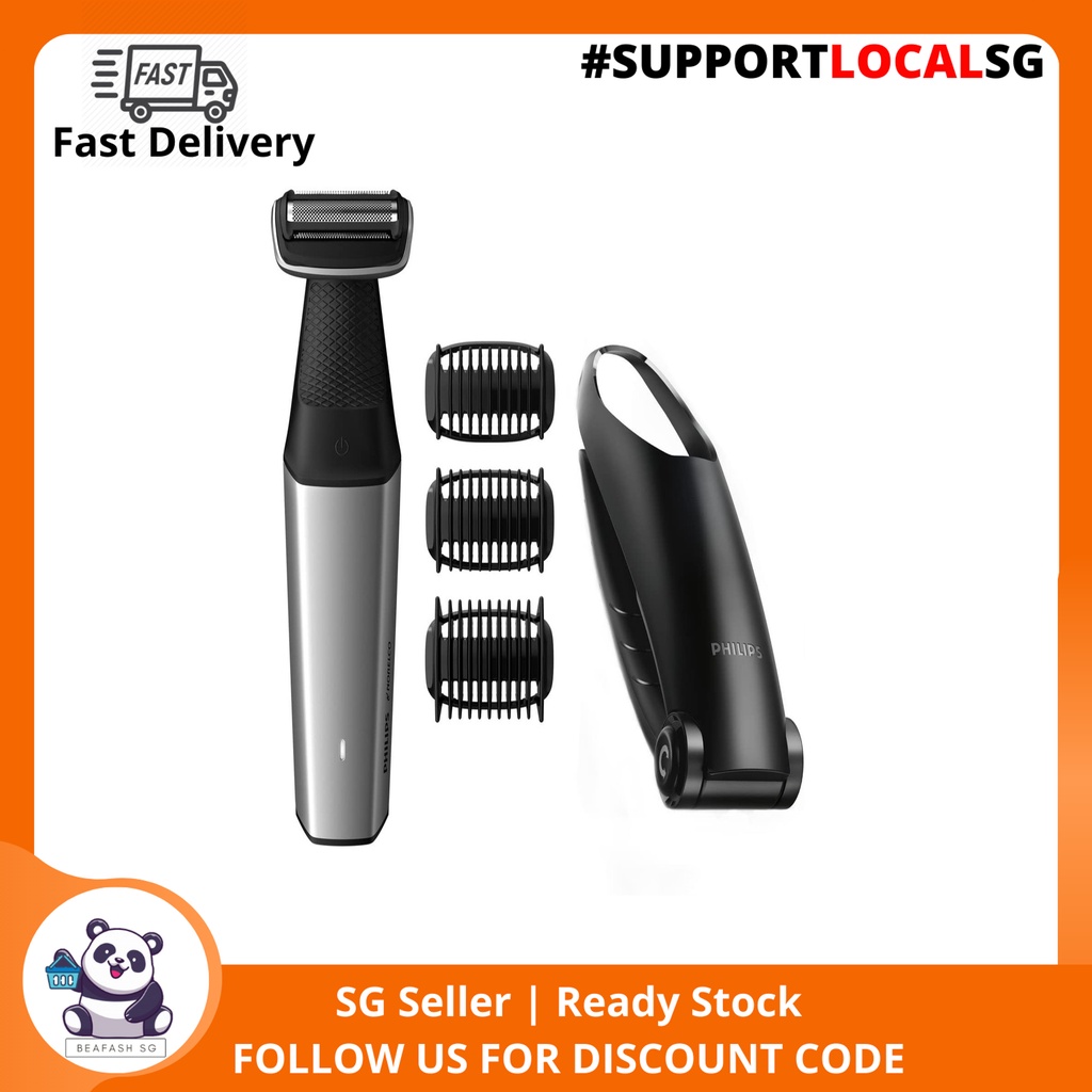 Philips Norelco Bodygroom Series 3500, Showerproof Body Hair Trimmer
