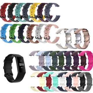 For Fitbit Charge 4 Sport Band Bracelet Charge 3 SE Silicone Strap
