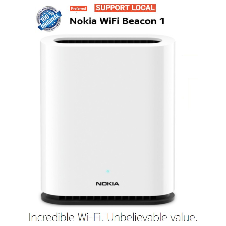 ♻️REFURBISHED UNIT♻️Nokia WiFi Beacon 1 WiFi Mesh Router System ...