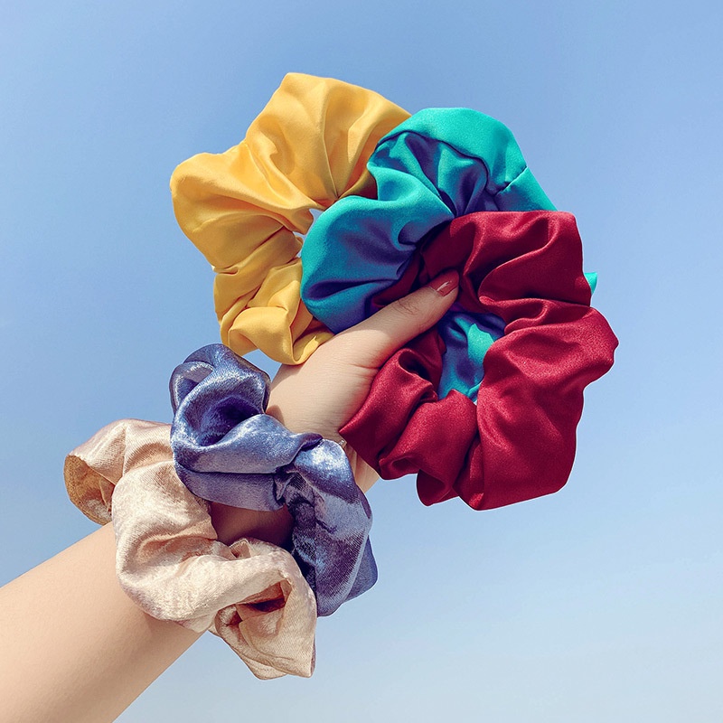 Premium Quality Korean Scrunchies Hair Accessories Hairties Simple