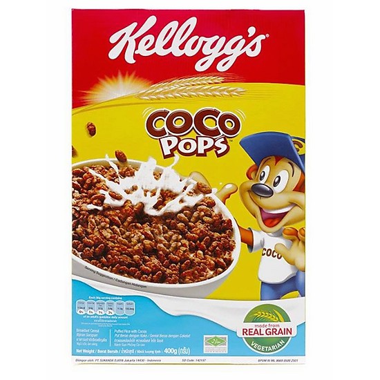 Kellogg's Coco Pops Breakfast Cereal 400g (date 2021) | Shopee Singapore