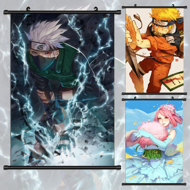 Naruto anime wall scroll