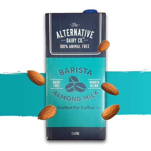 The Alternative Dairy Co Almond Barista Dairy Free Milk 1 Liter