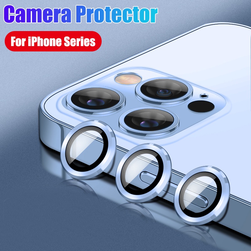 Eagle Eye Metal Ring Lens Film Cover For iPhone 15 Pro 14 Plus 13 Pro 11 12  Pro