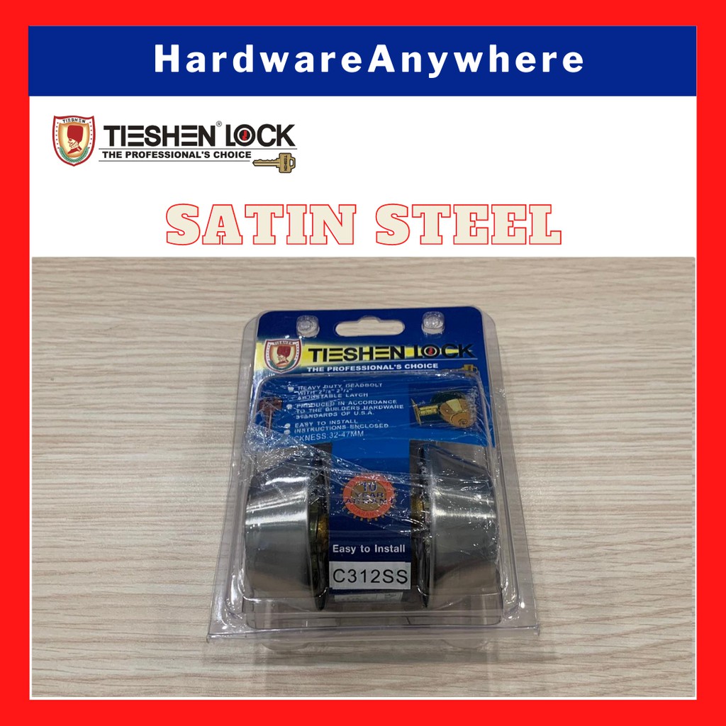 Double Cylinder Deadbolt Lock / Cylindrical Deadbolts / Double Cylinder Deadbolts / Main Door