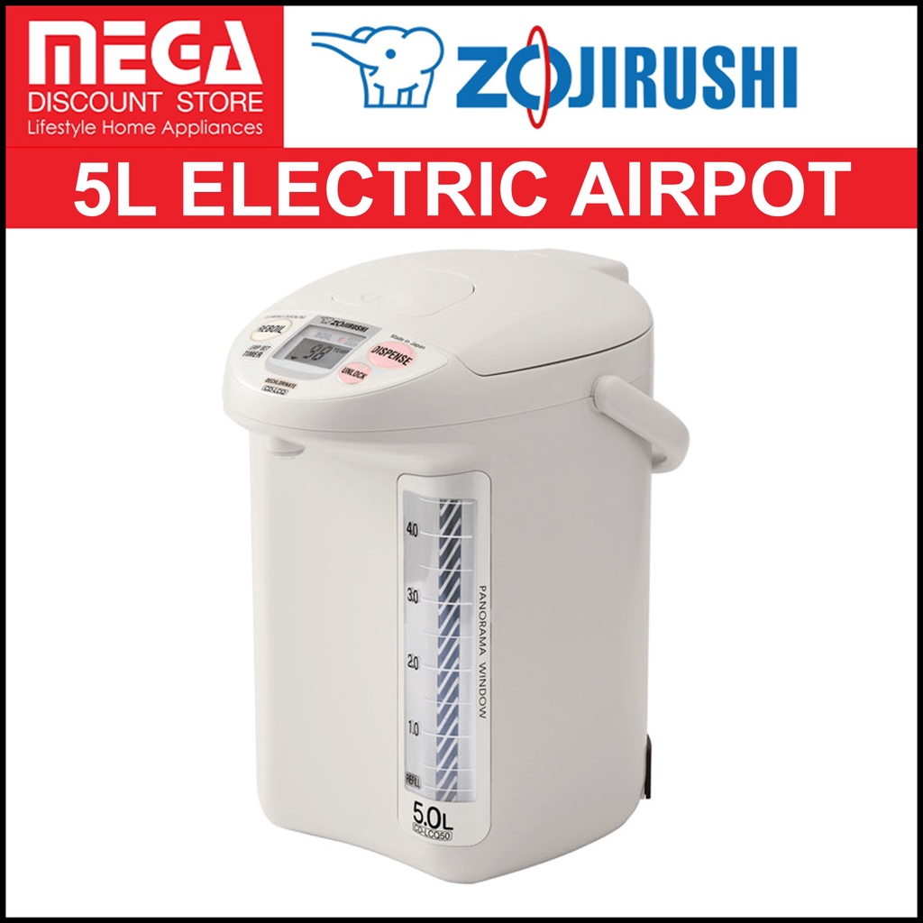 ZOJIRUSHI CD-LCQ50 5L ELECTRIC AIRPOT / MADE IN JAPAN | Shopee Singapore