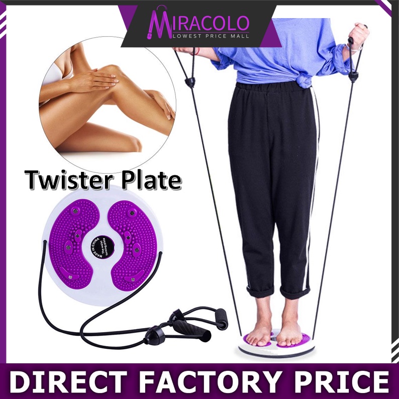 MIRA Home Exercise Magnet Twister Plate Massage Board Fitness Equipment ...