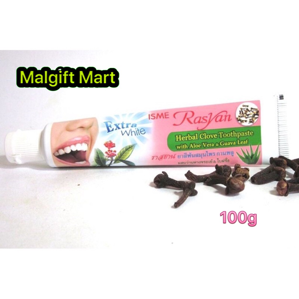 RASYAN HERBAL CLOVE TOOTHPASTE 100g Shopee Singapore