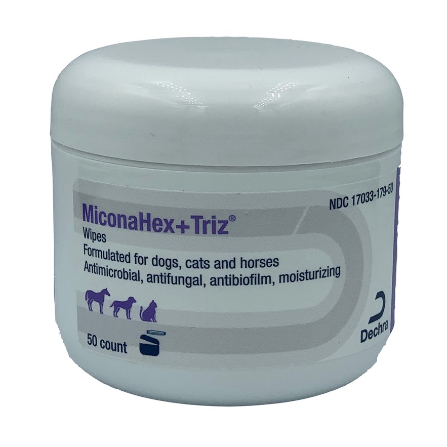 Dechra MiconaHEX Triz Wipes Mal A Ket Wipes for Dogs Cats Antifungal Atopic Dermatitis Wipes Shopee Singapore