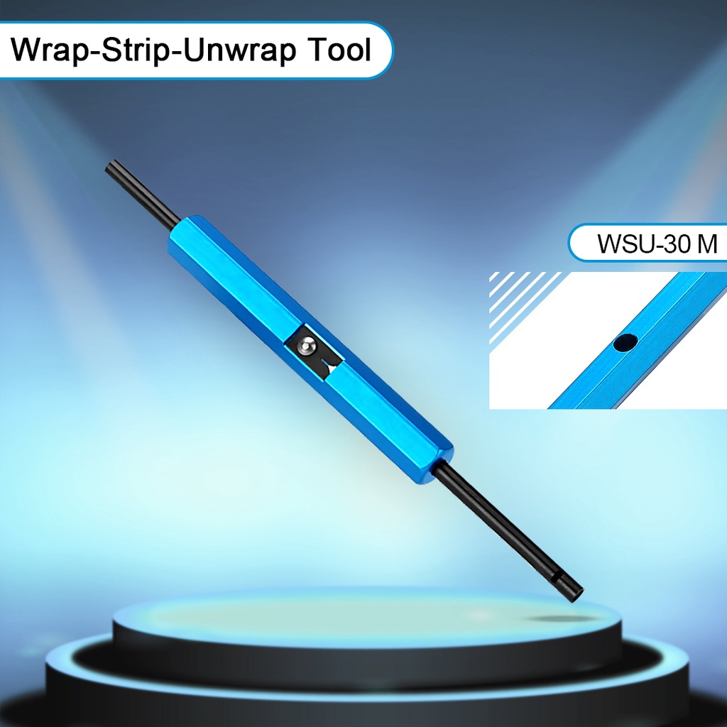 1PC WSU Wire Wrap Strip Unwrap Tool For AWG 30 Cable Prototyping