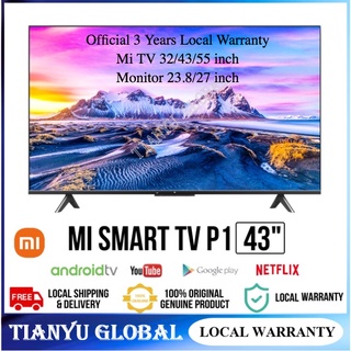 Xiaomi TV P1E 43 Inch - 4K UHD Smart TV - Xiaomi Global Official