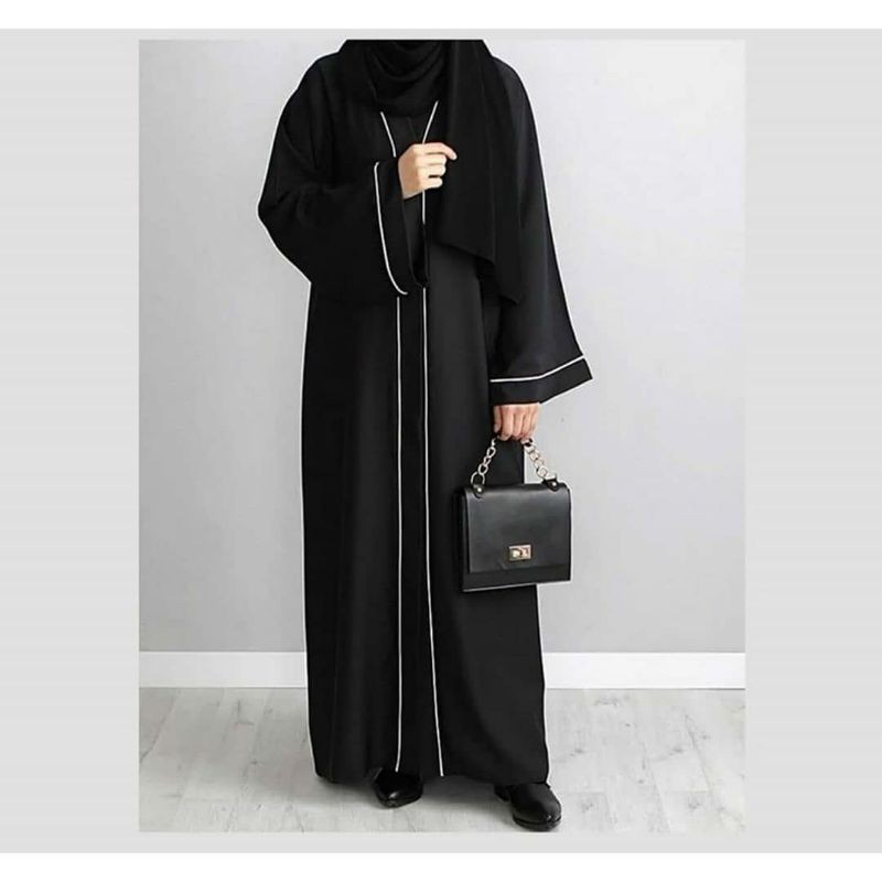 HITAM Abaya Saudi Arabia Abaya Black Abaya Combination Pocket Abaya ...