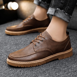 Low price hot sale leather shoes