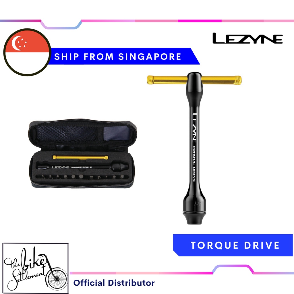 Lezyne Torque Drive Torque Wrench and Multi Tool Kit Shopee Singapore