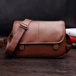Royal Bagger Shoulder Sling Bag For Men Boys PU Leather Waterproof Fashion Casual High Capacity Men s Student Crossbody Bags