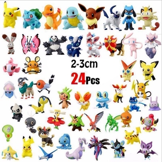 144PCs Wholesale Lots Cute Pokemon Mini Random Pearl Figures Kids Toys New