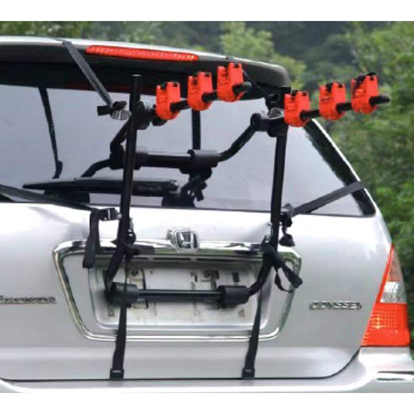 Universal rear mounted car bike rack sale