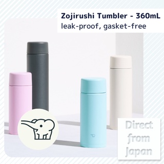 Zojirushi Water Bottle Screw Stainless Steel Mug Seamless Direct Drink  SM-ZB36 360ml
