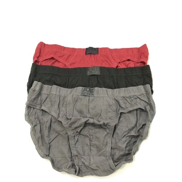 Men Cotton Brief Underwear JOE BOXER / Seluar Dalam Lelaki Cotton JOE BOXER  Package 3in1 / 5in1