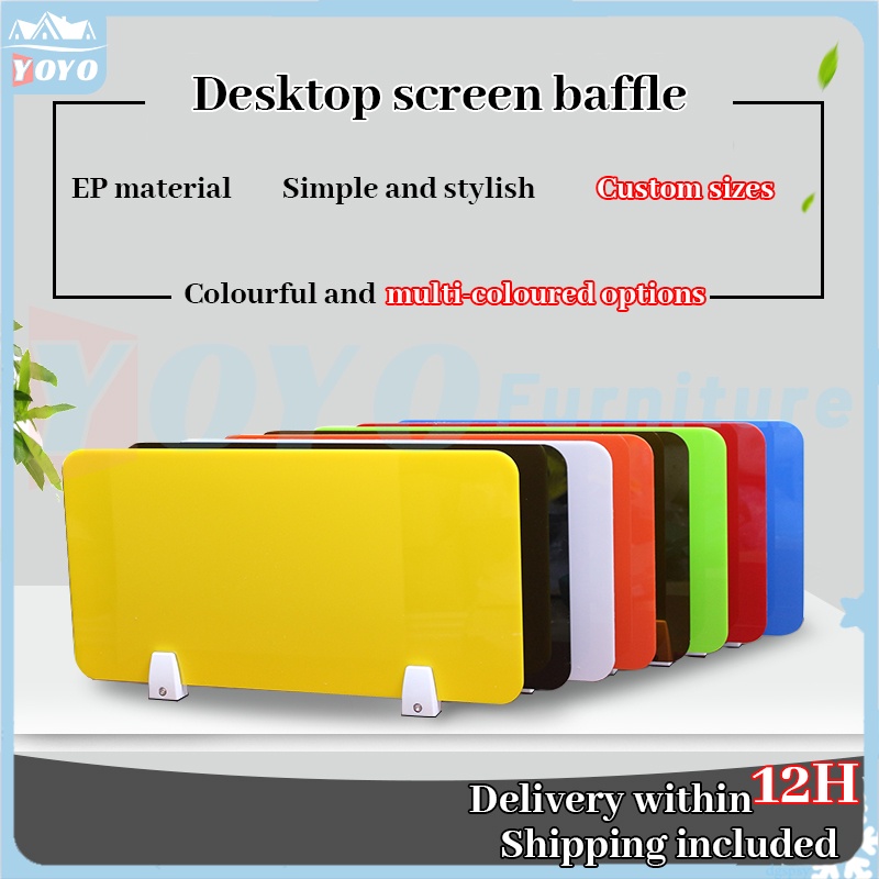 Student Desk Partition Office Desktop Screen Canteen Epidemic ...