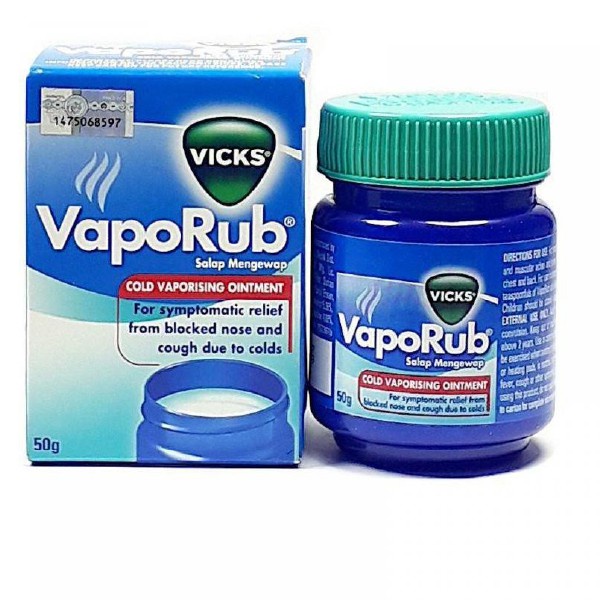 Vicks Vaporup 50 gr / Balsem Menthol / Obat gosok Flu dan Batuk / Balsem untuk Anak - Gambar 3