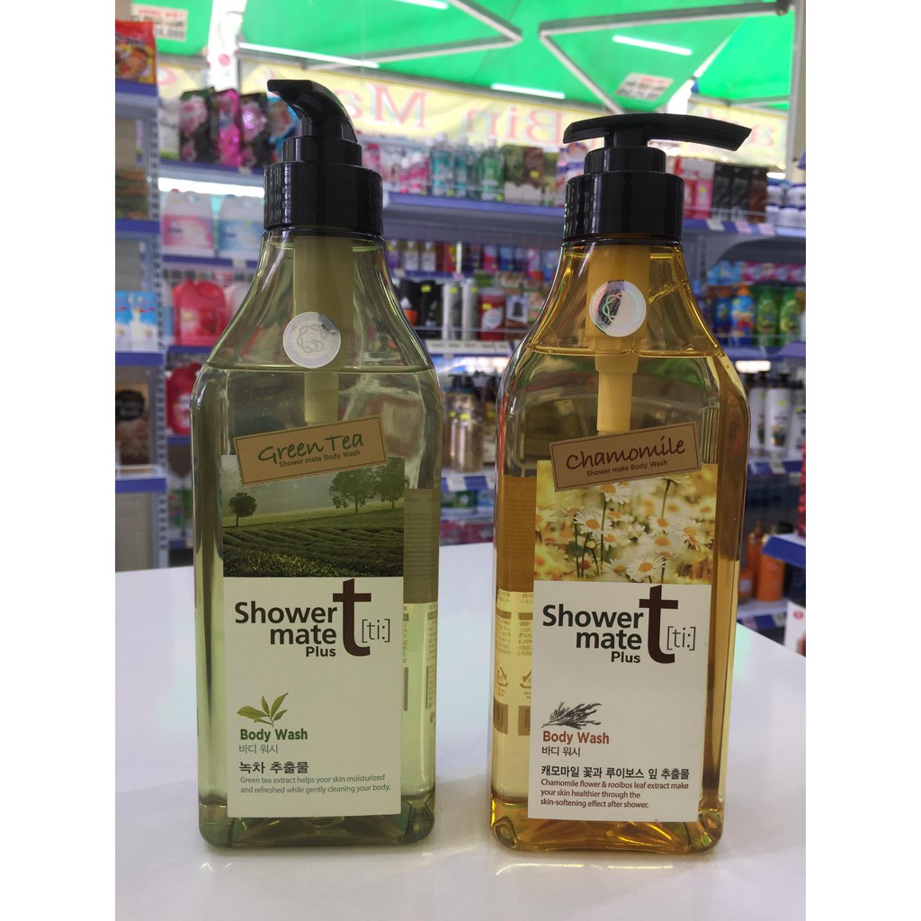 Showermate PLUS BODY WASH KOREA (550ML / BOTTLE) Shopee Singapore