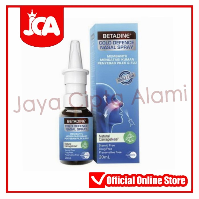 Betadine nasal spray Adults nasal spray Nose Care nasal spray 20ml ...