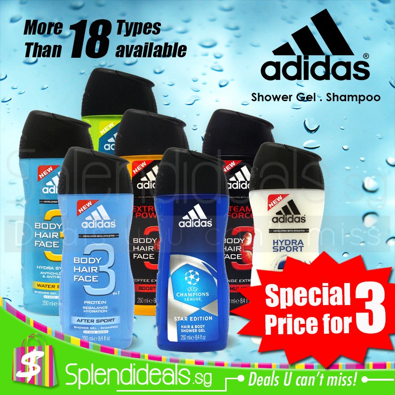 Adidas shampoo outlet body wash review