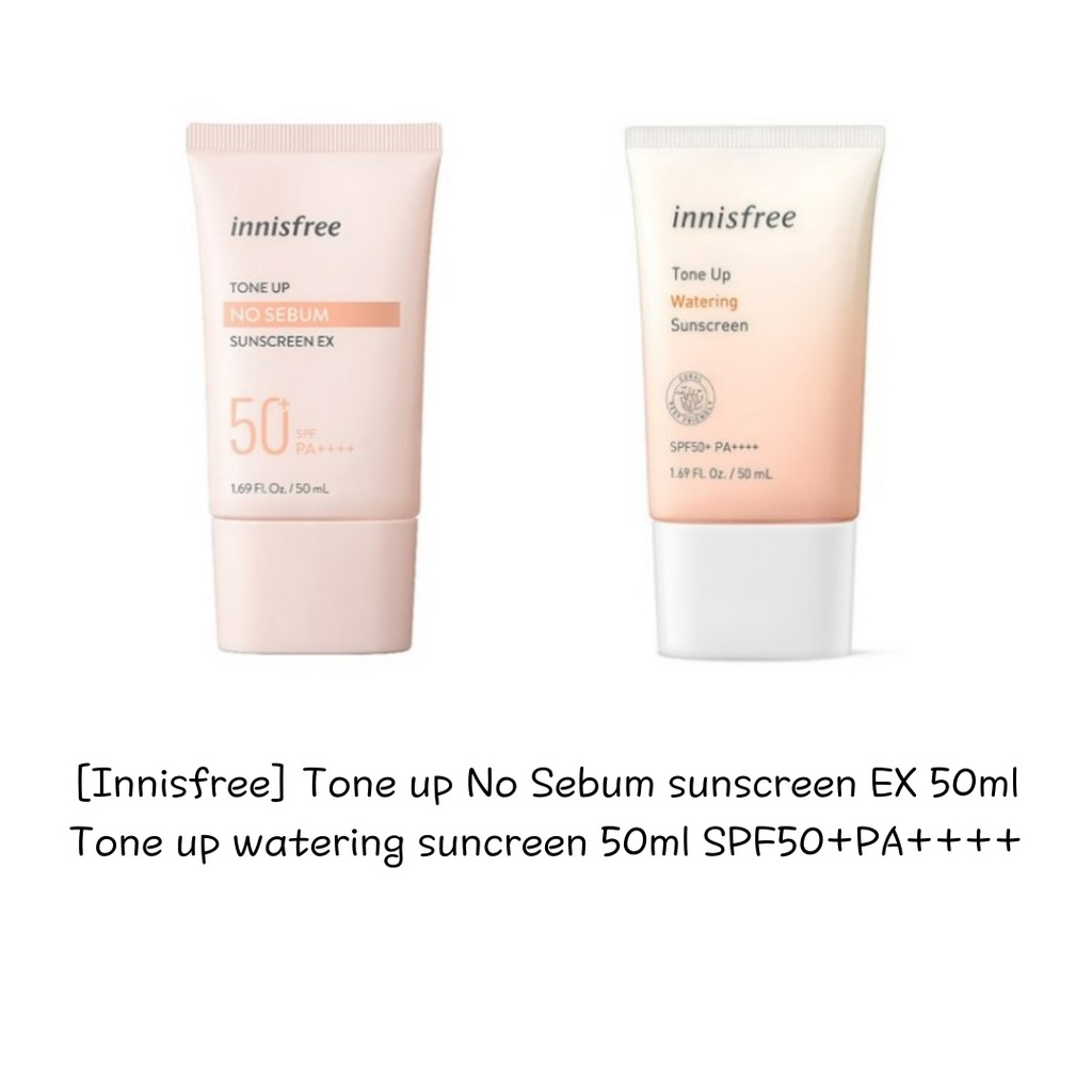 Innisfree Tone up No sebum sunscreen EX 50ml / Tone up watering
