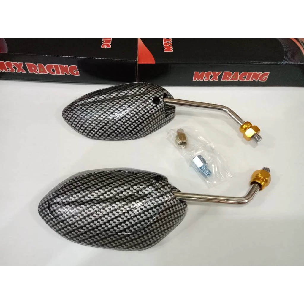 NEW SPION HONDA BEAT UKURANN MINI TANGGUNG DAN UKURAN PANJANG COLOR 2TONE BLUE XXXX DAN CHROME BISA SEMUA MOTOR ALL HONDA. - Gambar 3