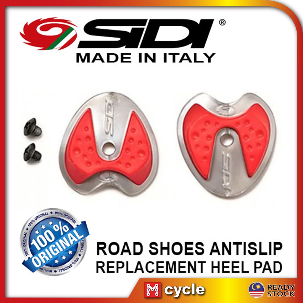 Sidi cycling store shoes heel pads